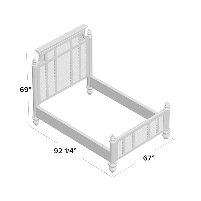 Tommy Bahama Home Kingstown Platform 4Piece Bedroom Set & Reviews